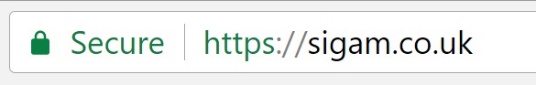 Browser address bar showing a secure HTTPS connection
